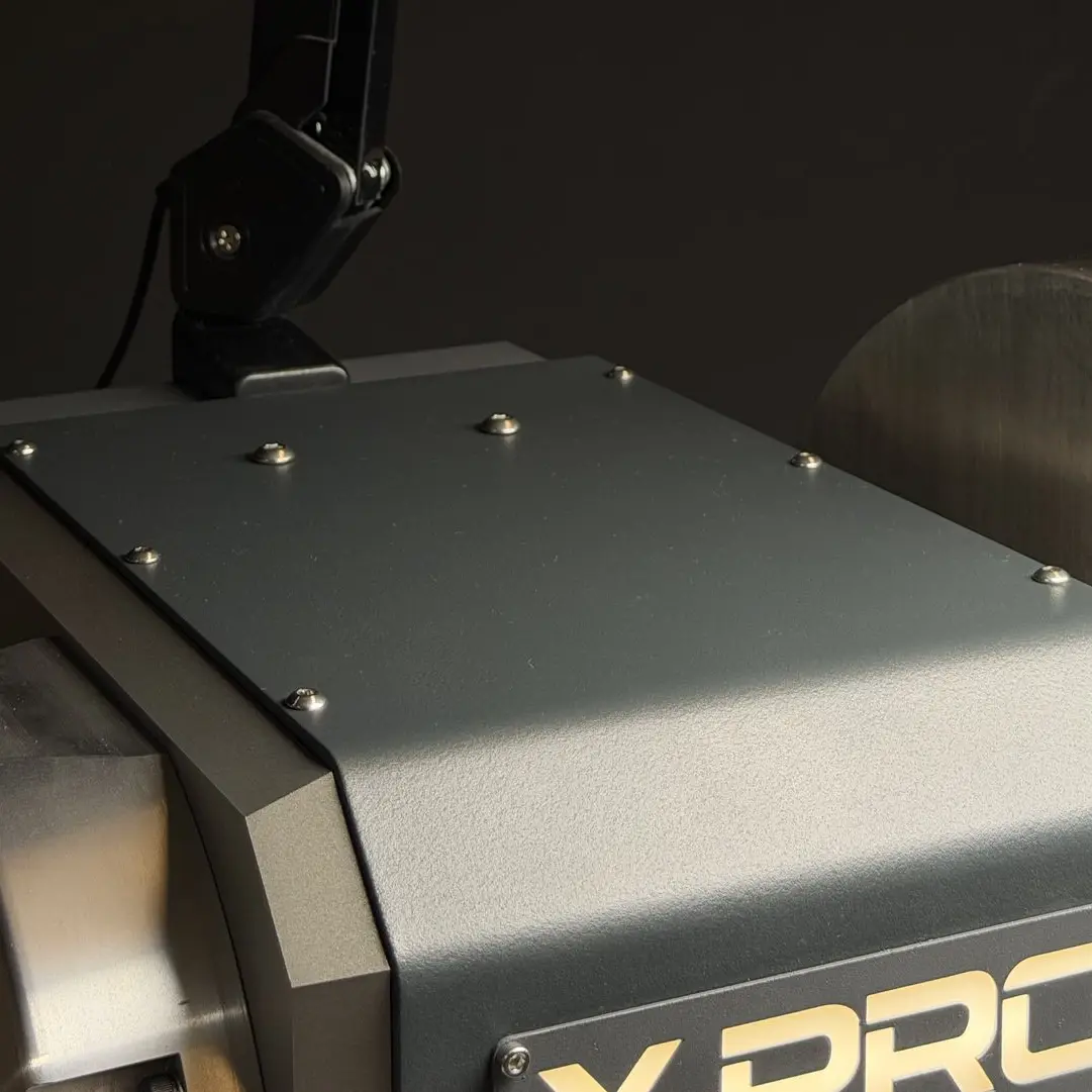 XPRO steel chassis, built for stability and quiet operation