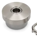 Extra small rectified lapping disc, 75 mm diameter