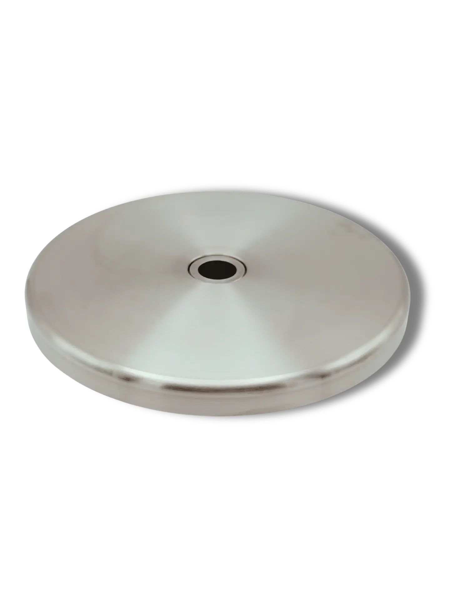 Small stainless steel lapping disc, 180 mm diameter