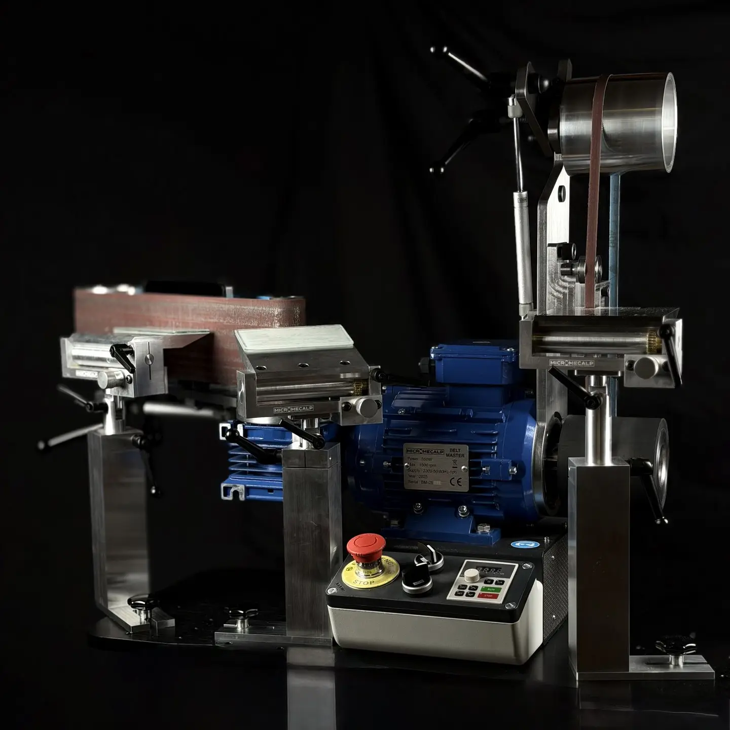 MICROMECALP BELT MASTER combined belt finishing unit