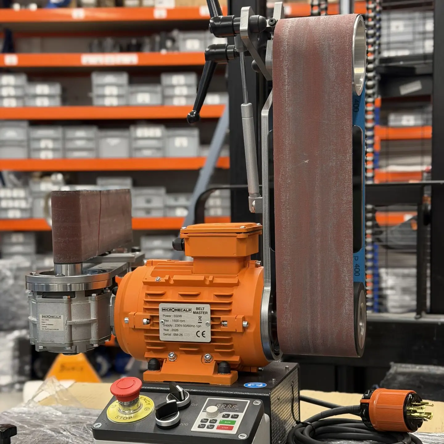 BELT MASTER customised to a customer industrial standard